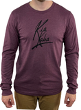 Tohu - Heather Maroon - Long Sleeve T-Shirt