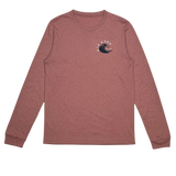 Wai - Heather Mauve - Long Sleeve T-Shirt