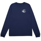 Wai - Navy - Long Sleeve T-Shirt