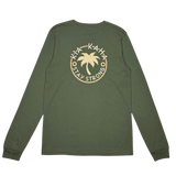 Nikau - Military Green - Long Sleeve T-Shirt