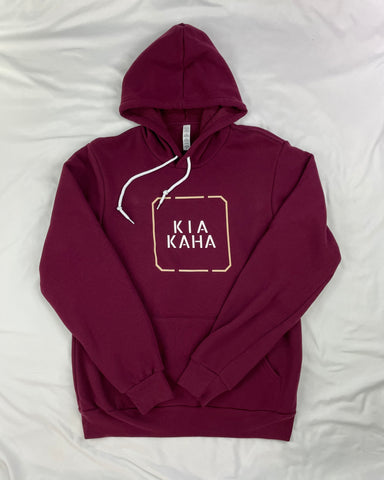 Toa (Warrior) Premium Lightweight Hoodie Maroon (PRE ORDER)